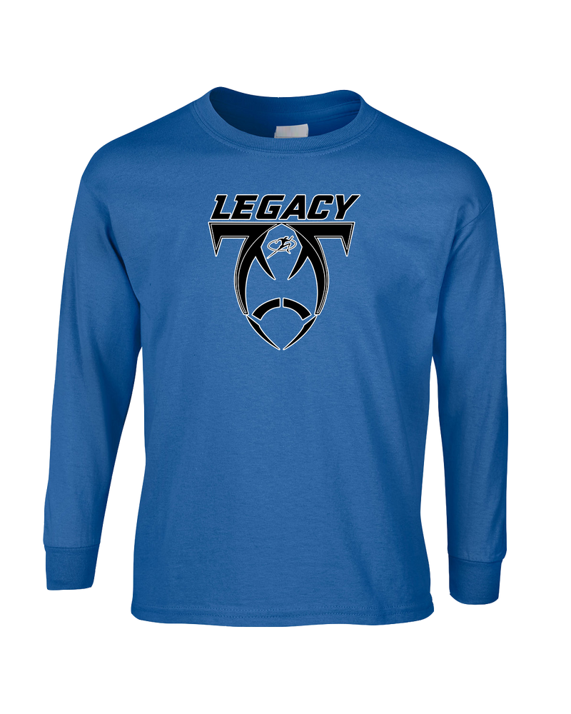 Legacy Football Logo - Mens Basic Cotton Long Sleeve