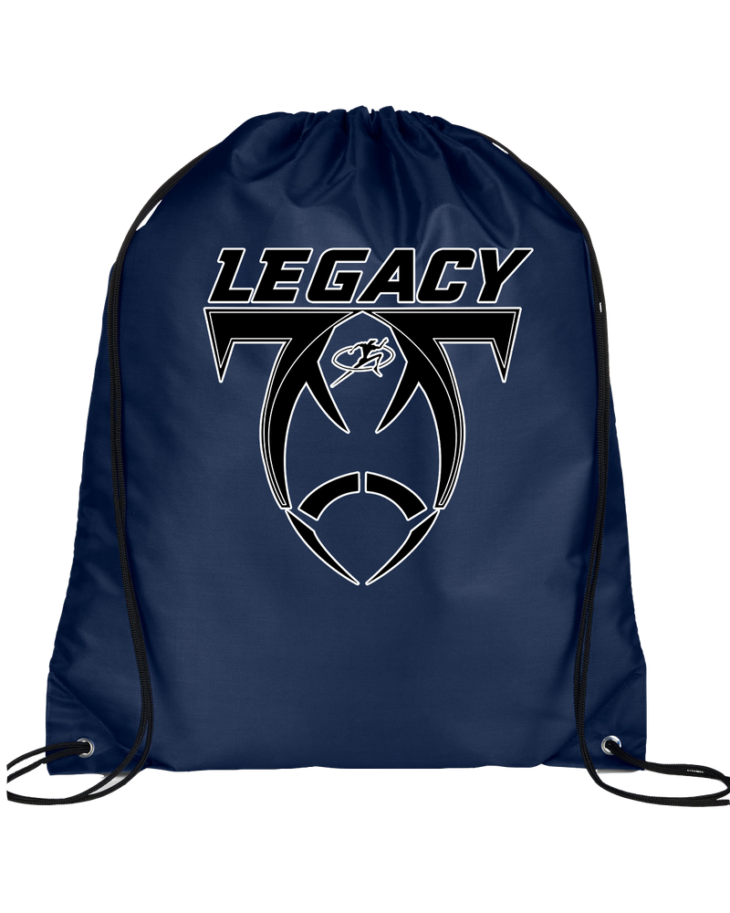 Legacy Football Logo - Drawstring Bag
