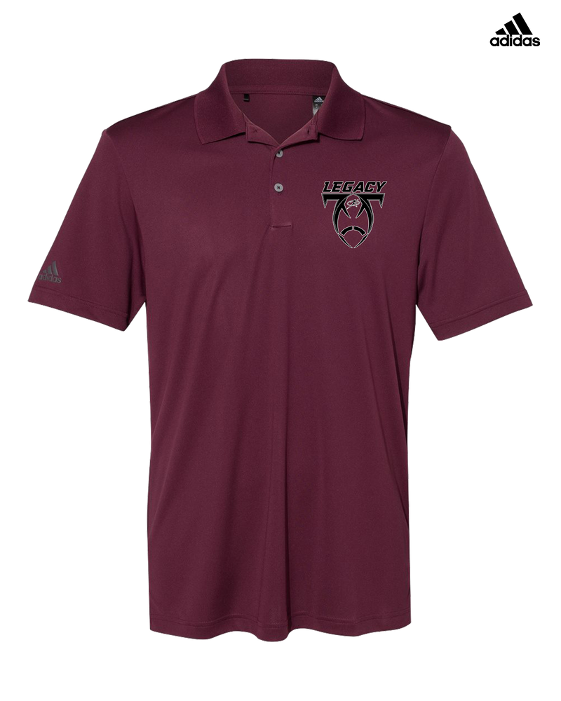 Legacy Football Logo - Adidas Men's Performance Polo