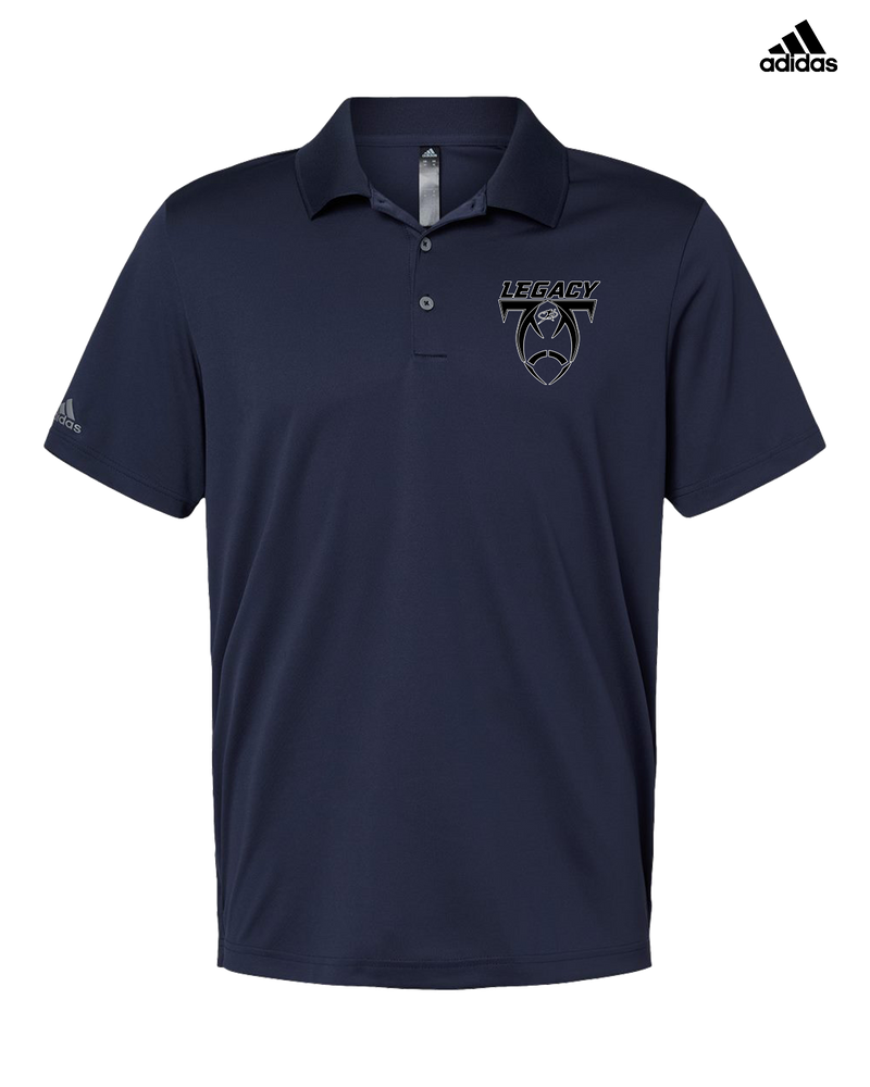 Legacy Football Logo - Adidas Men's Performance Polo