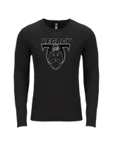 Legacy Football Logo - Tri Blend Long Sleeve