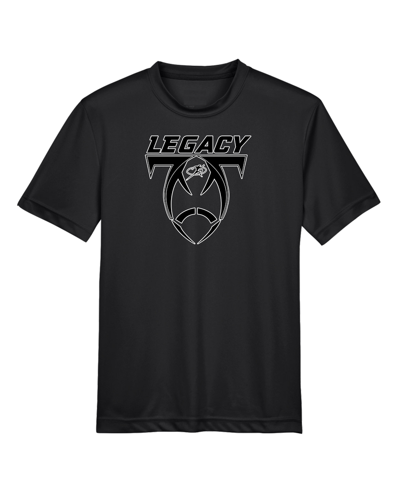 Legacy Football Logo - Youth Performance T-Shirt