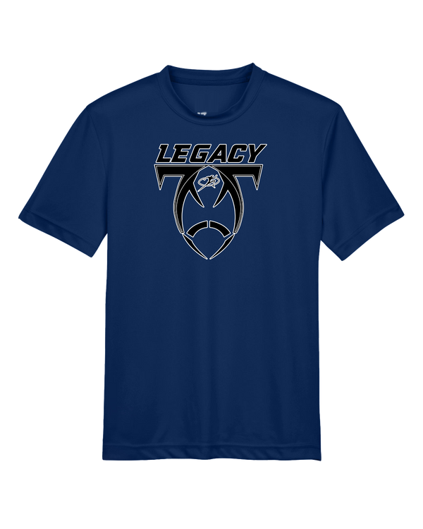 Legacy Football Logo - Youth Performance T-Shirt