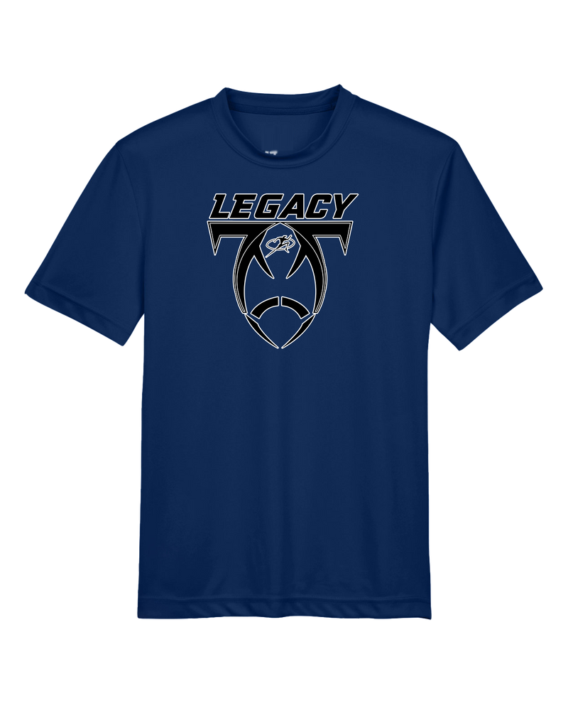 Legacy Football Logo - Youth Performance T-Shirt