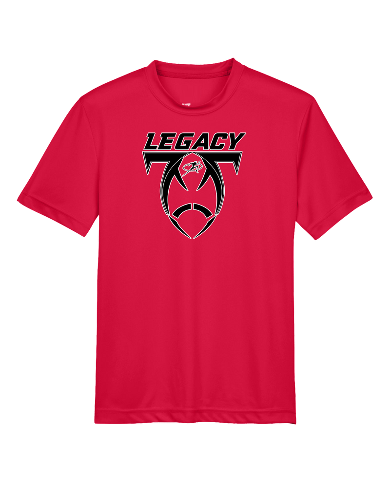 Legacy Football Logo - Youth Performance T-Shirt