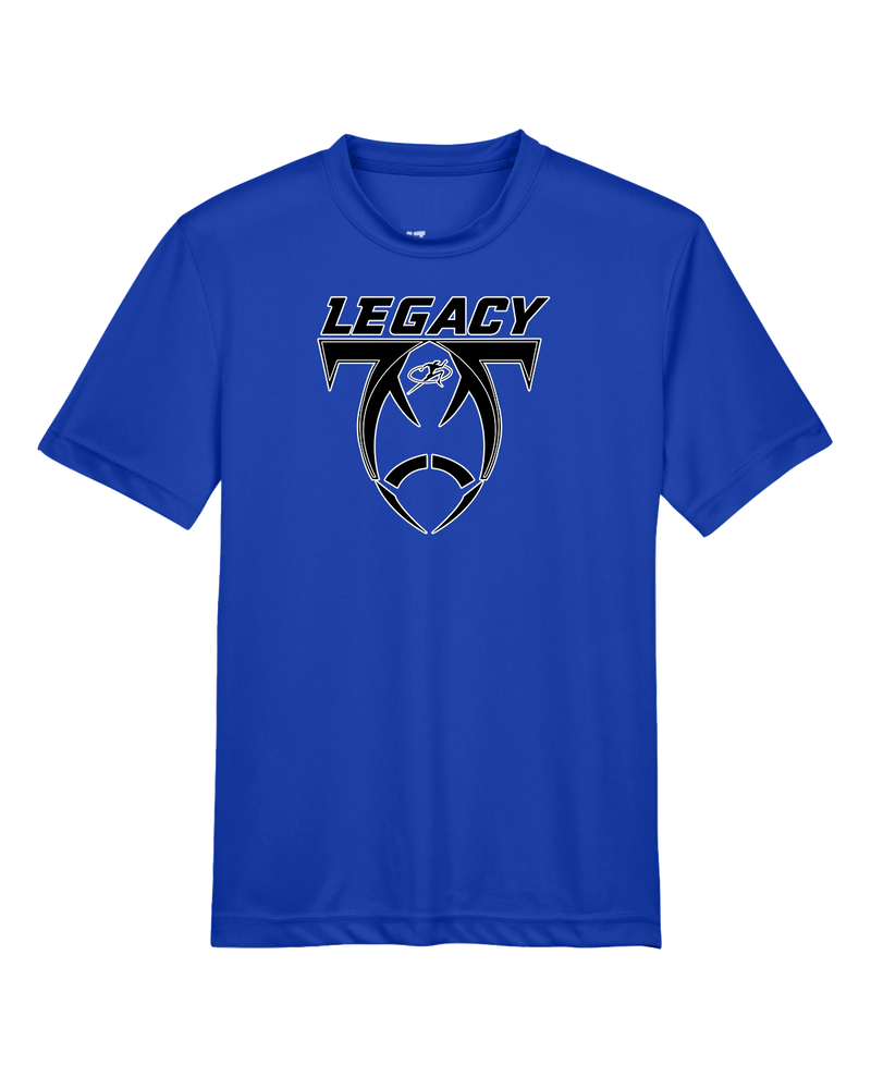 Legacy Football Logo - Youth Performance T-Shirt