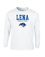 Lena HS Track and Field Block - Cotton Longsleeve