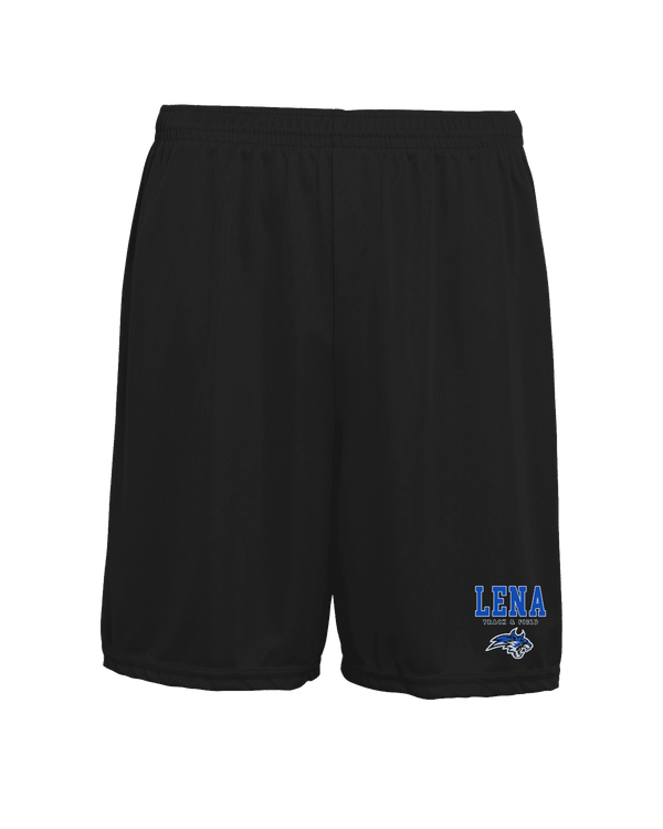Lena HS Track and Field Block - Mens 7inch Training Shorts