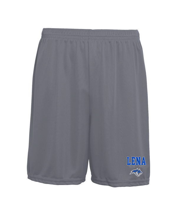 Lena HS Track and Field Block - Mens 7inch Training Shorts