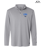 Lena HS Track and Field Block - Mens Oakley Quarter Zip