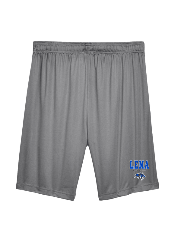 Lena HS Track and Field Block - Mens Training Shorts with Pockets