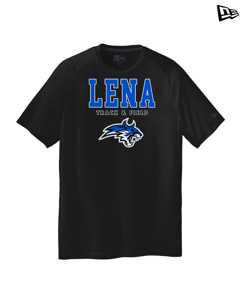 Lena HS Track and Field Block - New Era Performance Shirt