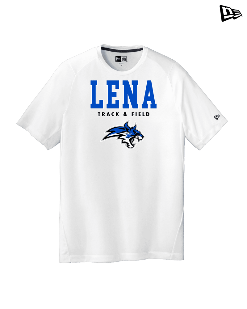 Lena HS Track and Field Block - New Era Performance Shirt