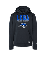 Lena HS Track and Field Block - Oakley Performance Hoodie