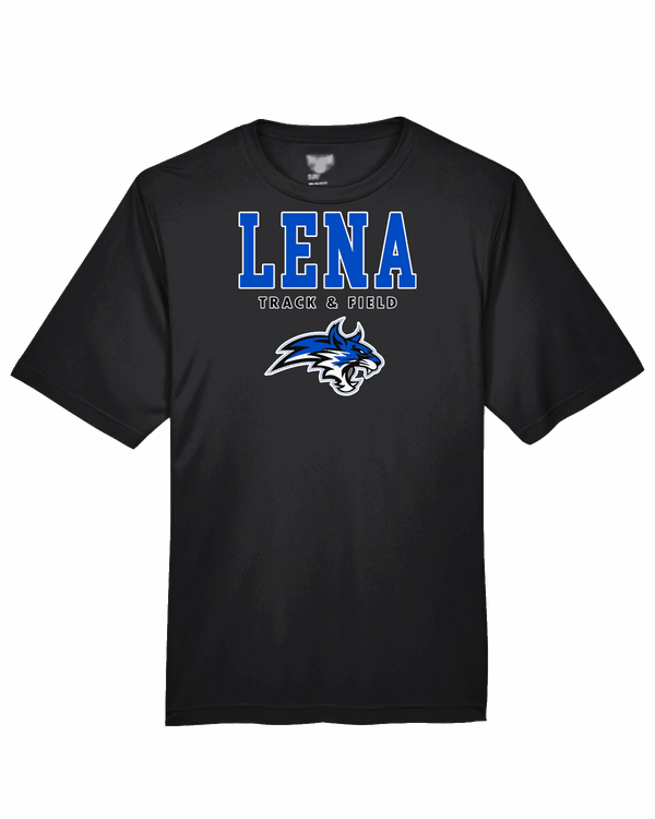 Lena HS Track and Field Block - Performance Shirt