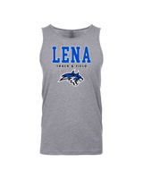 Lena HS Track and Field Block - Tank Top