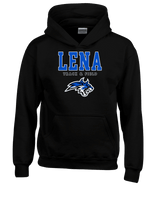 Lena HS Track and Field Block - Unisex Hoodie
