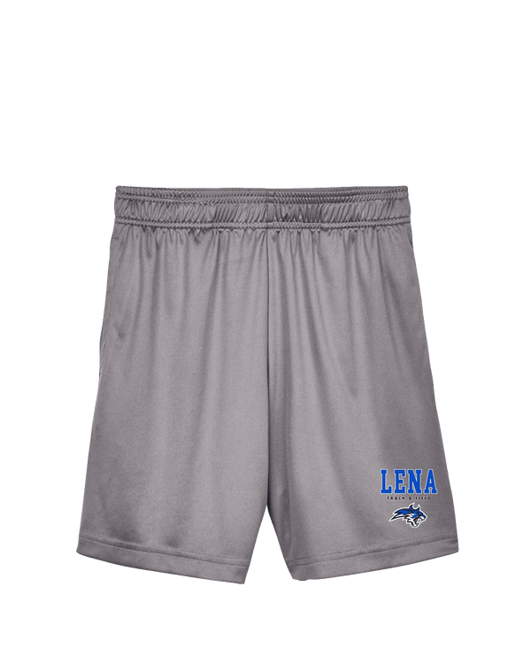 Lena HS Track and Field Block - Youth Training Shorts