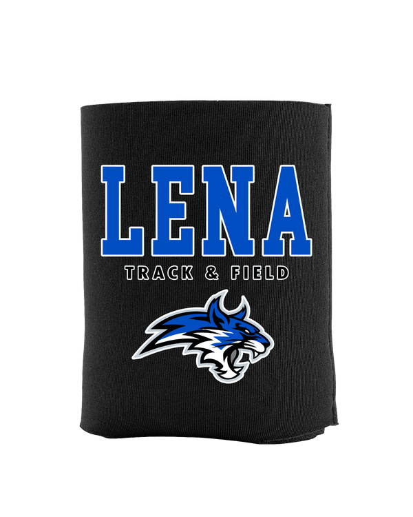 Lena HS Track and Field Bold - Koozie