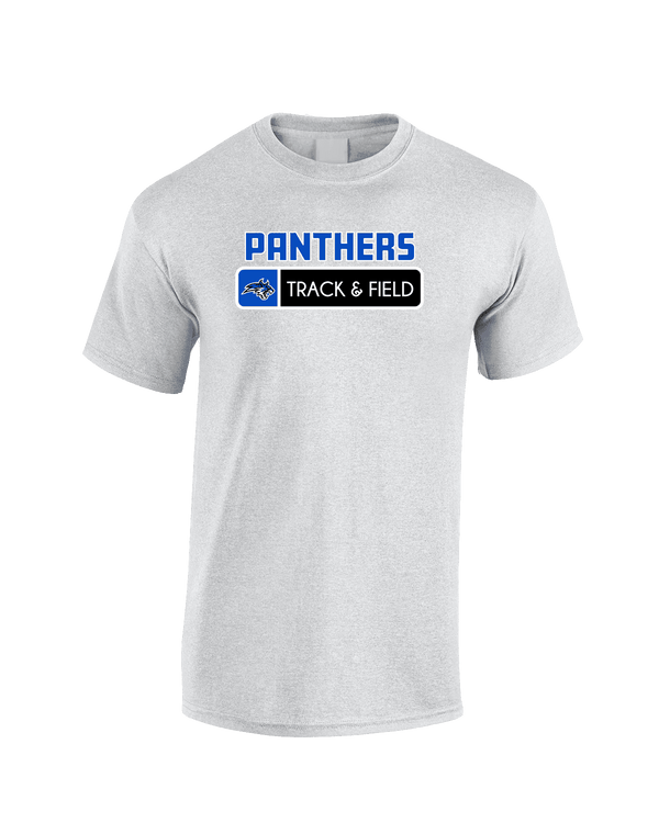 Lena HS Track and Field Pennant - Cotton T-Shirt