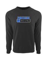 Lena HS Track and Field Pennant - Crewneck Sweatshirt
