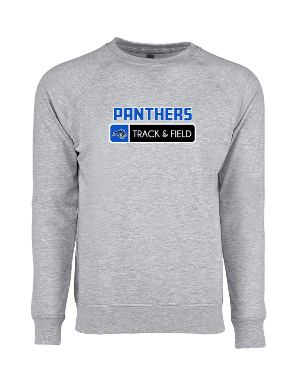 Lena HS Track and Field Pennant - Crewneck Sweatshirt