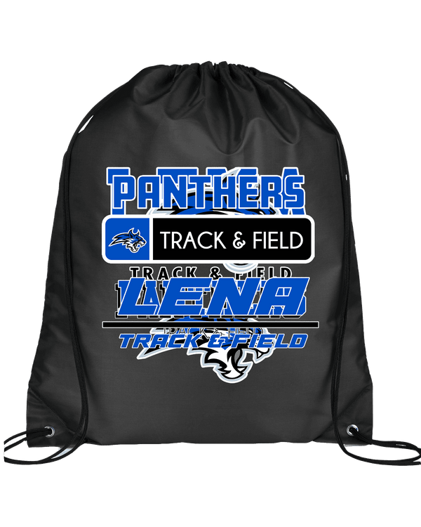 Lena HS Track and Field Pennant - Drawstring Bag