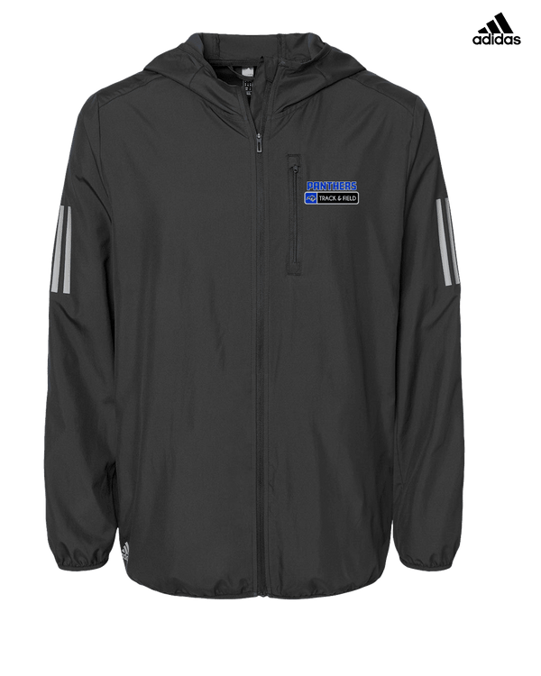 Lena HS Track and Field Pennant - Mens Adidas Full Zip Jacket
