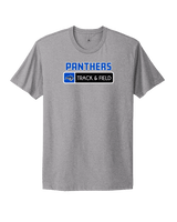 Lena HS Track and Field Pennant - Mens Select Cotton T-Shirt
