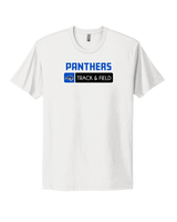 Lena HS Track and Field Pennant - Mens Select Cotton T-Shirt