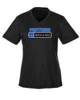 Lena HS Track and Field Pennant - Womens Performance Shirt