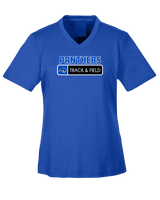Lena HS Track and Field Pennant - Womens Performance Shirt
