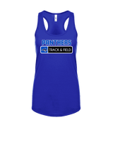 Lena HS Track and Field Pennant - Womens Tank Top