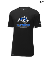 Lena HS Track and Field Shadow - Mens Nike Cotton Poly Tee