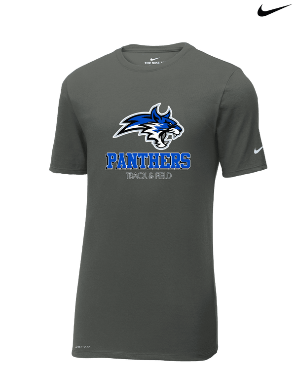 Lena HS Track and Field Shadow - Mens Nike Cotton Poly Tee