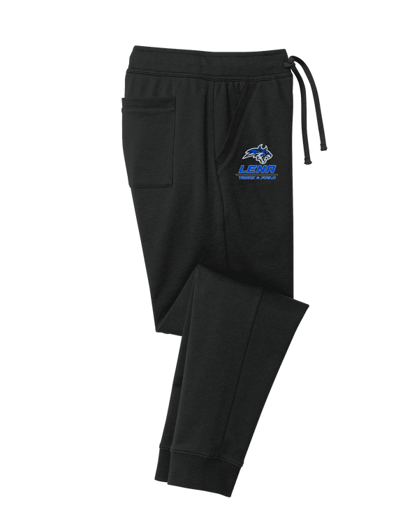 Lena HS Track and Field Split - Cotton Joggers