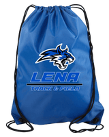 Lena HS Track and Field Split - Drawstring Bag