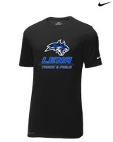Lena HS Track and Field Split - Mens Nike Cotton Poly Tee