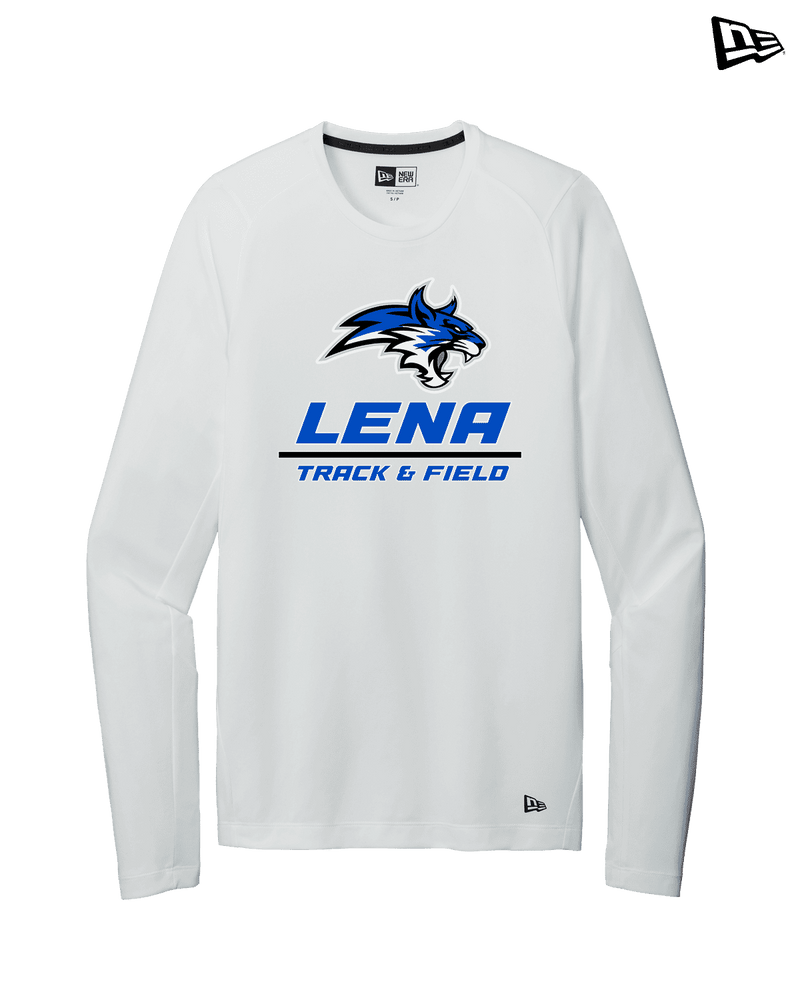 Lena HS Track and Field Split - New Era Performance Long Sleeve