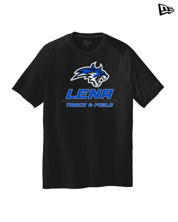 Lena HS Track and Field Split - New Era Performance Shirt