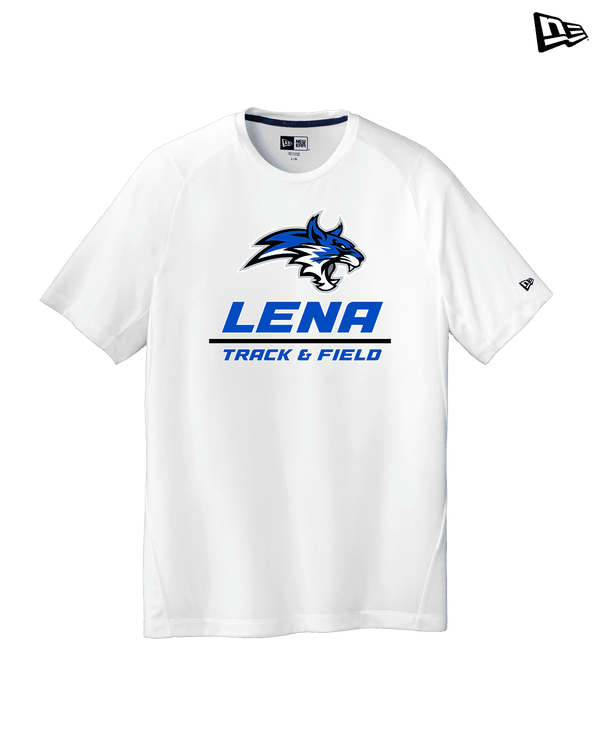 Lena HS Track and Field Split - New Era Performance Shirt