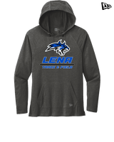 Lena HS Track and Field Split - New Era Tri-Blend Hoodie