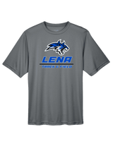 Lena HS Track and Field Split - Performance Shirt