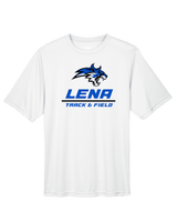 Lena HS Track and Field Split - Performance Shirt