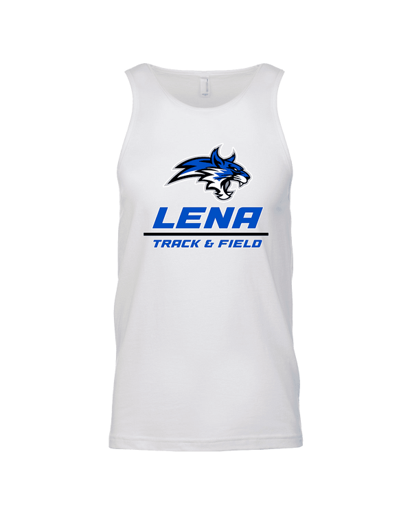 Lena HS Track and Field Split - Tank Top