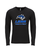Lena HS Track and Field Split - Tri-Blend Long Sleeve