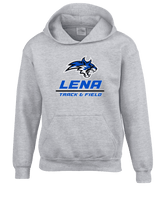 Lena HS Track and Field Split - Youth Hoodie