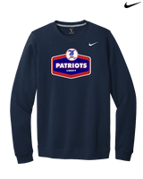 Liberty HS Boys Basketball Board - Mens Nike Crewneck