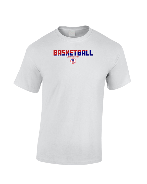 Liberty HS Boys Basketball Cut - Cotton T-Shirt