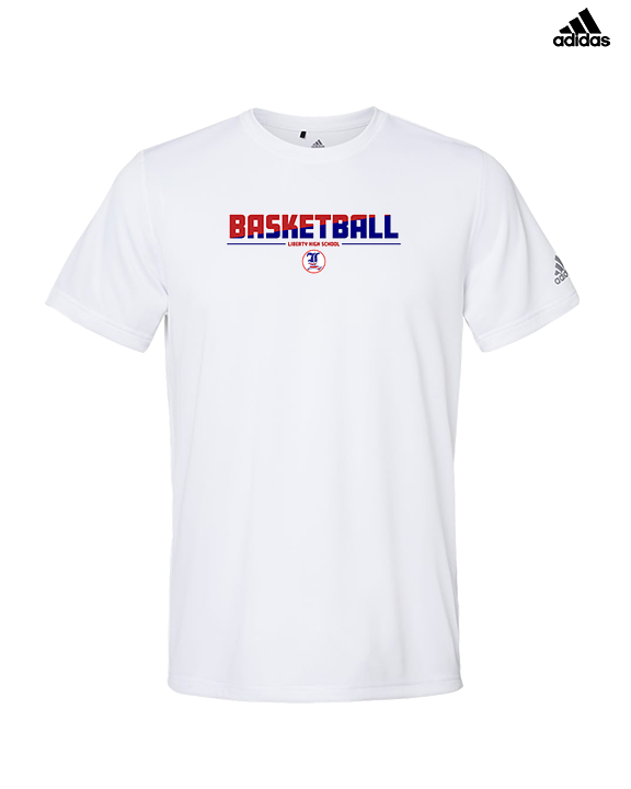 Liberty HS Boys Basketball Cut - Mens Adidas Performance Shirt